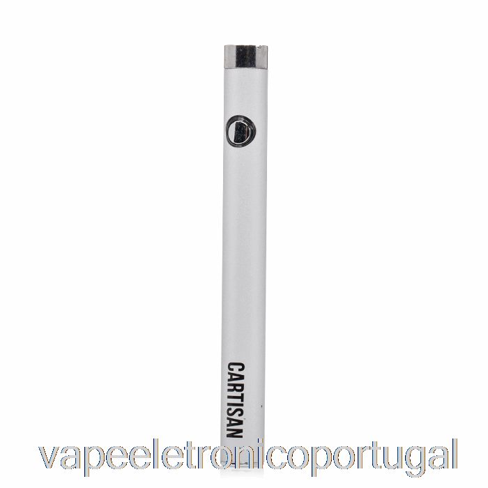 Vape Eletrônico Cartisan Slim Button 280 510 Bateria Prata